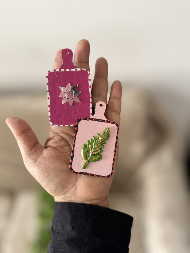 MDF Fridge Magnet - Chopping Board Set